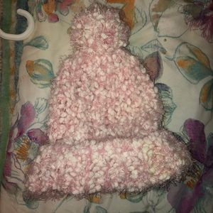 Pink Fuzzy Winter Hat